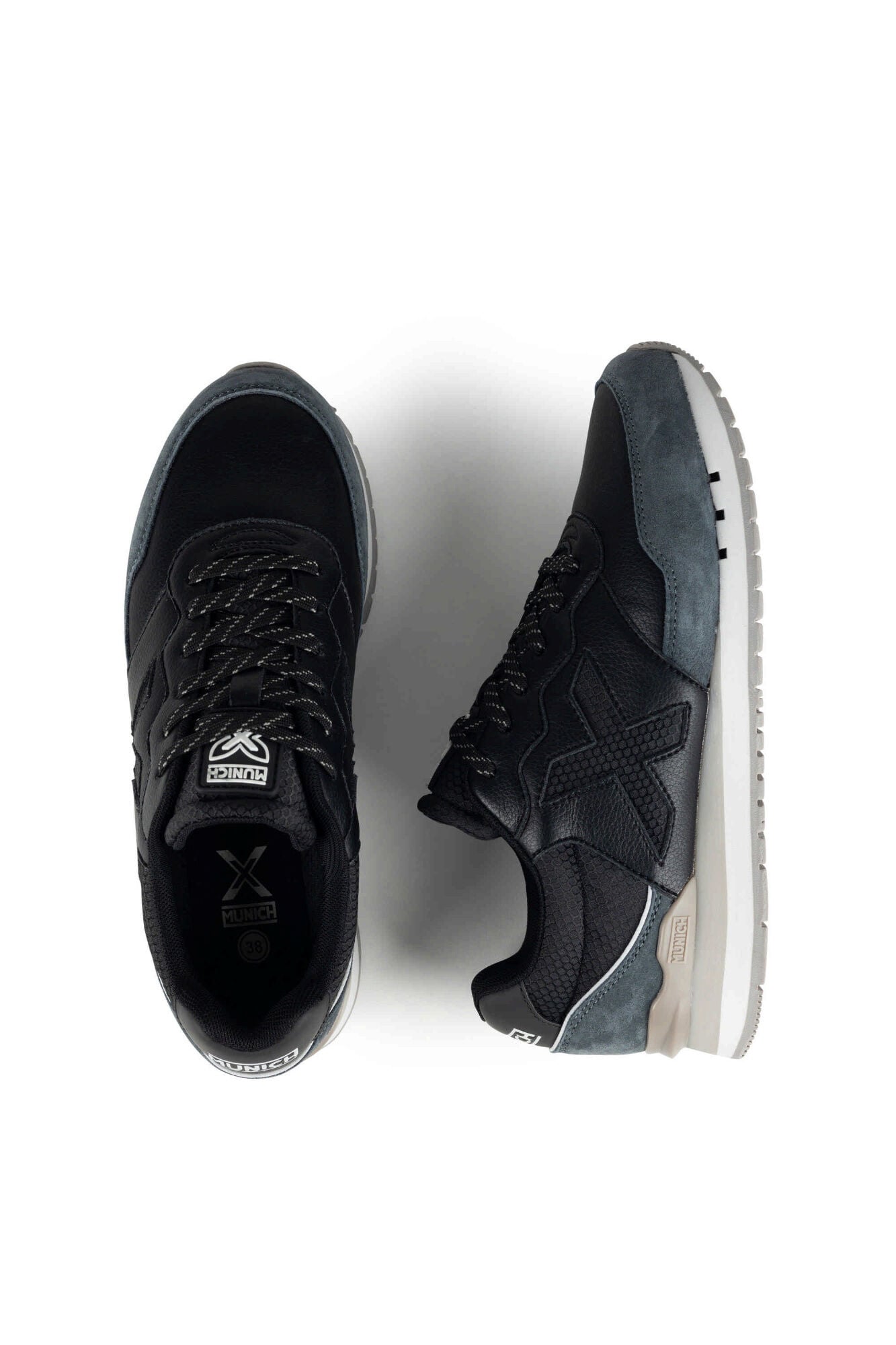 Munich Sapatilha Dash mulher Preto