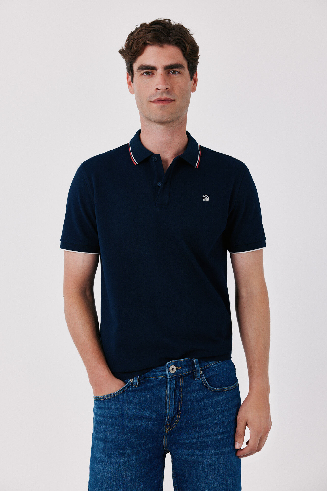 Cortefiel Piqu&eacute; polo shirt