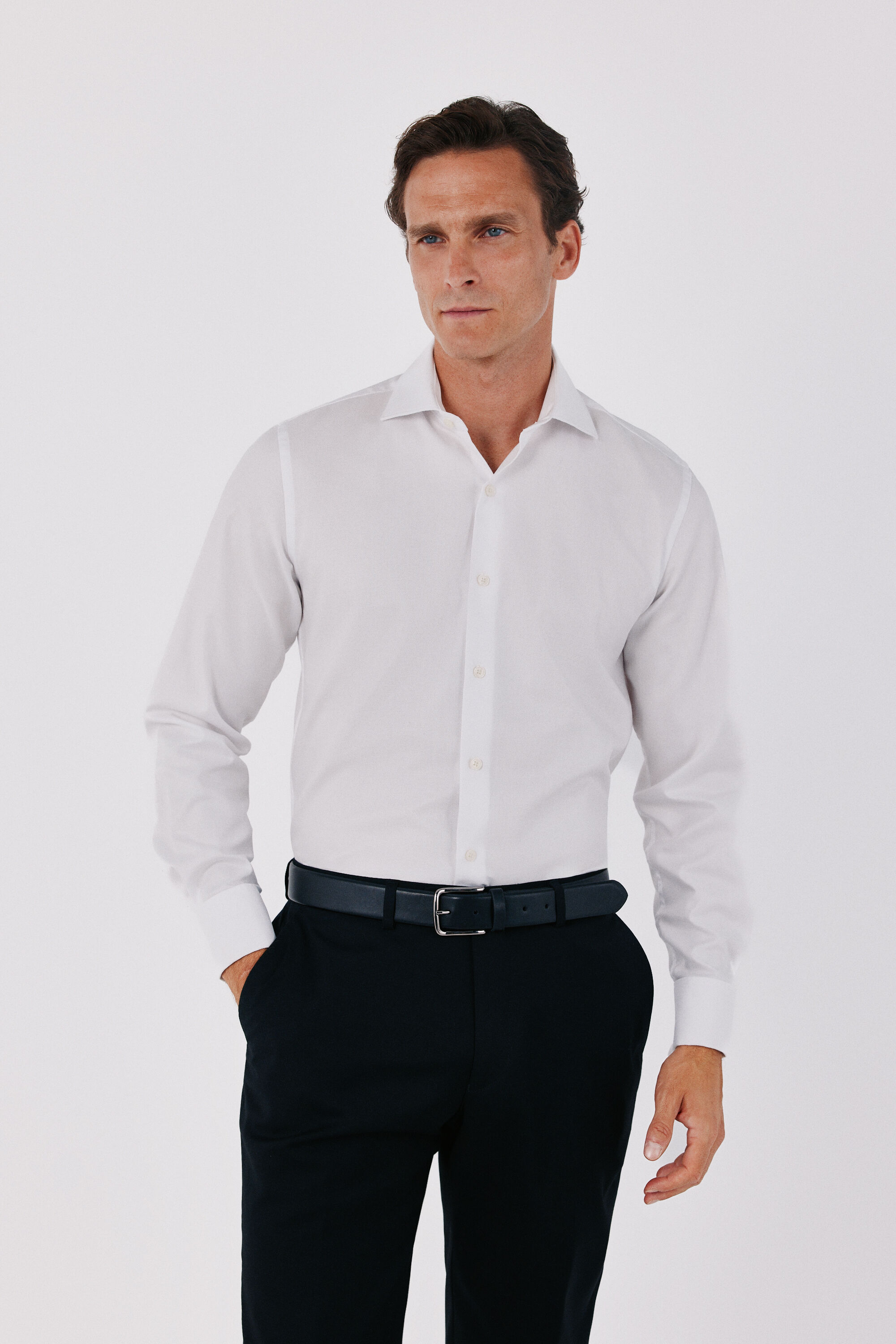 Cortefiel Otom&aacute;n slim fit easy iron dress shirt