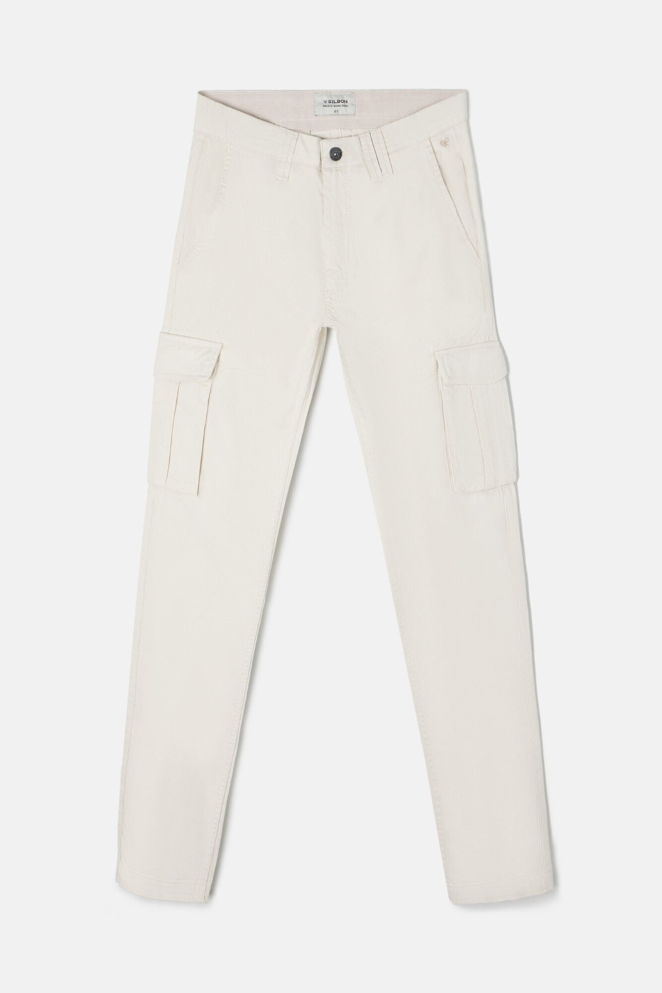 Silbon Cal&ccedil;a cargo esportiva casual Cinzento