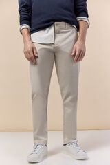 OOTO Cal&ccedil;as chino casual slim Tostado