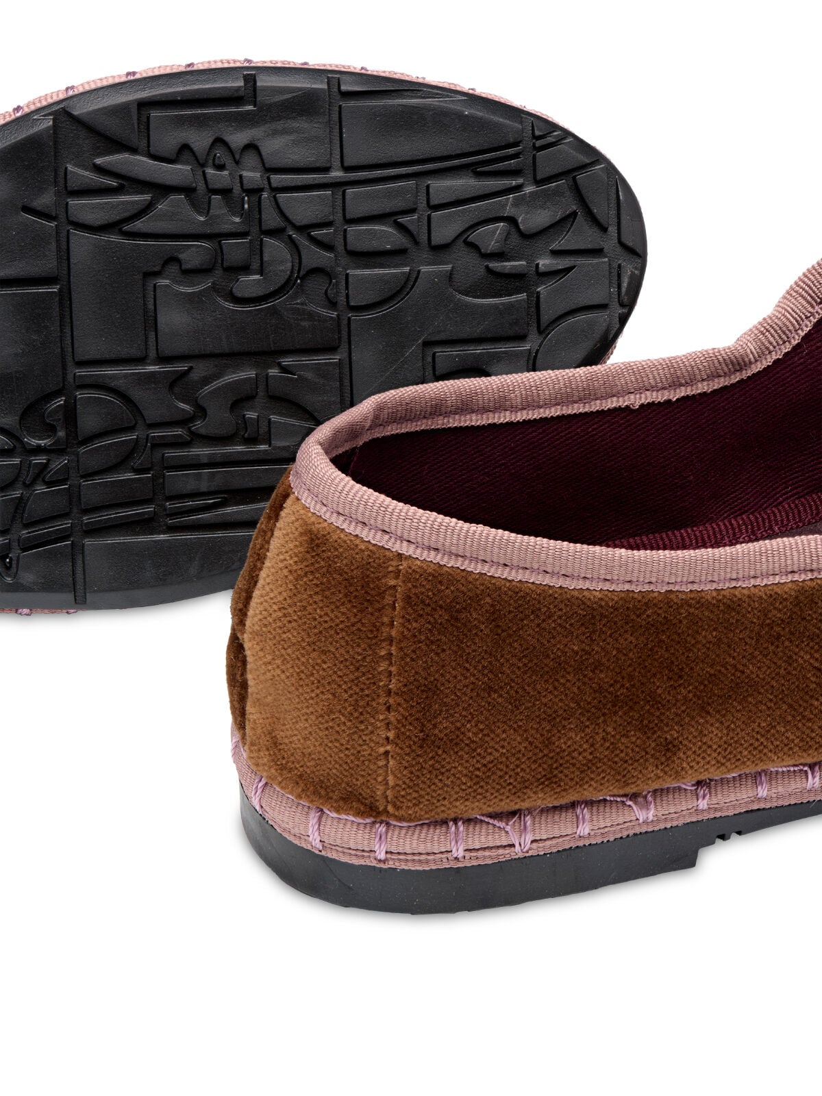 Flabelus Velvet Mary Jane Camel