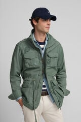 Silbon Military garment dye parka Green