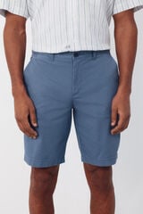 Cortefiel Lightweight regular chino Bermuda shorts Blue