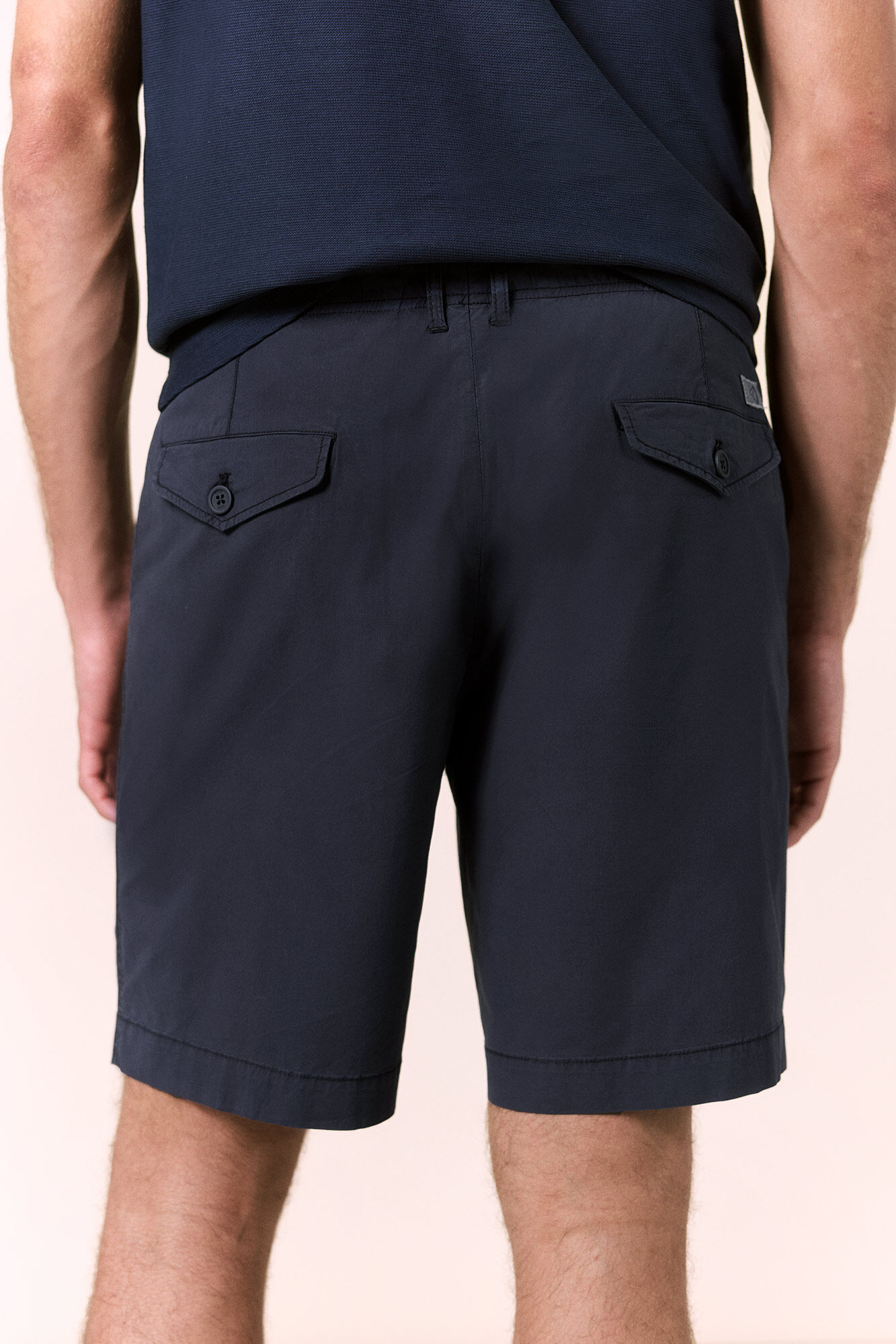 OOTO Poplin Bermuda shorts Blue