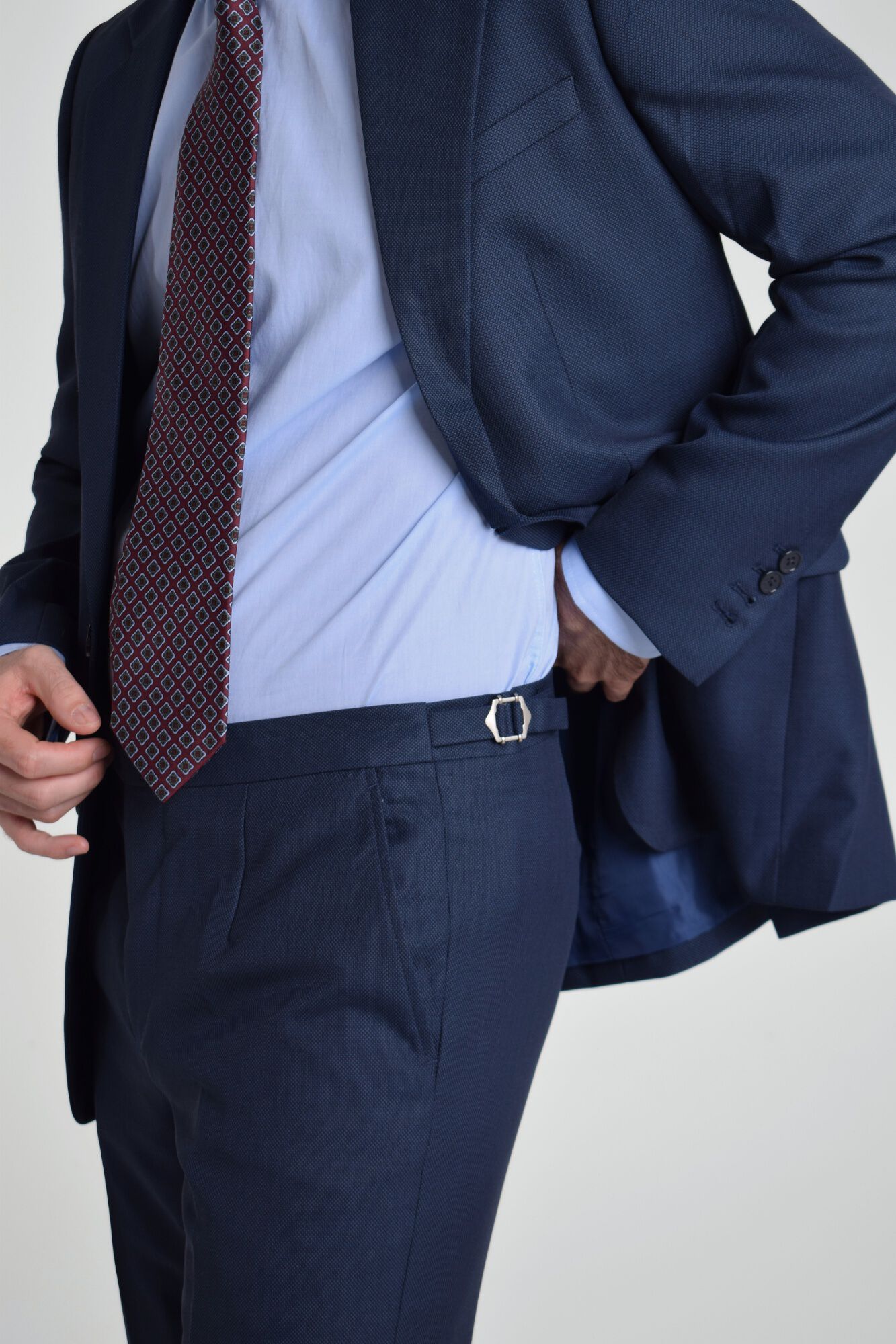 Cloking Cal&ccedil;a de fato em olho de perdiz