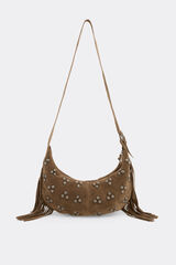 Slowlove Bolso tachas Castanho