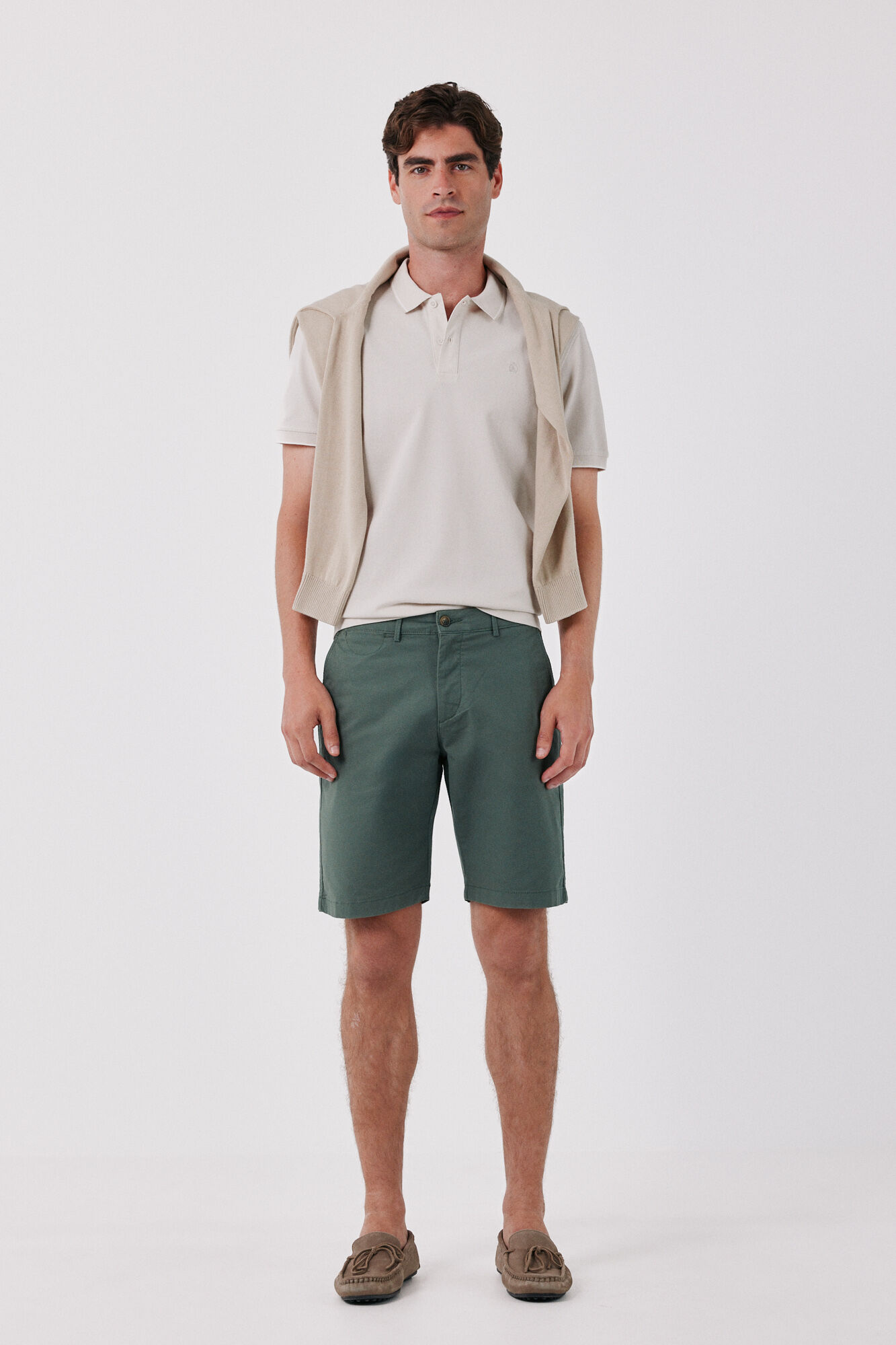 Cortefiel Piqu&eacute; polo shirt