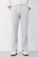Cortefiel Regular fit chinos Grey