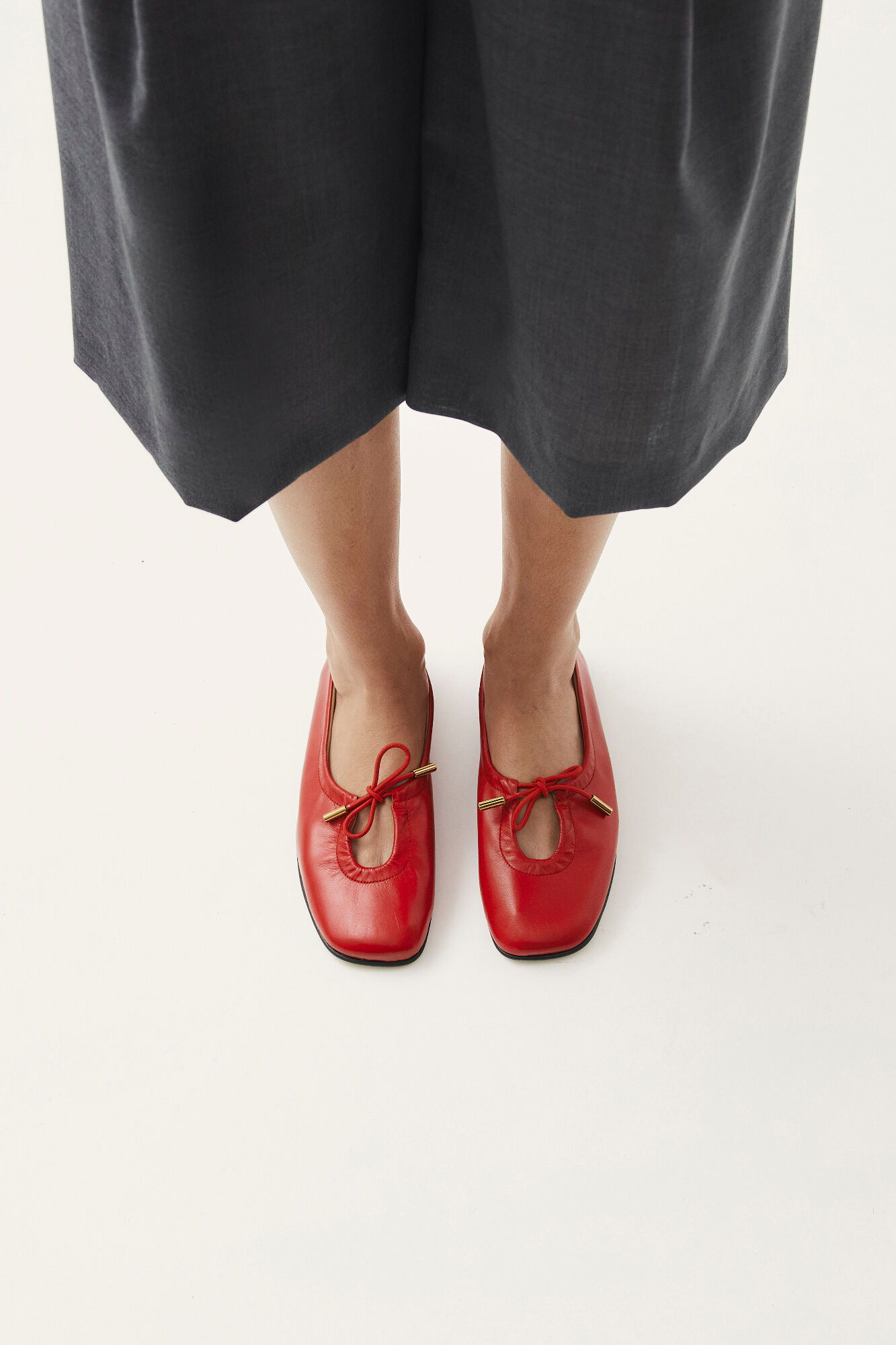 Alohas Rosalind leather ballet flats