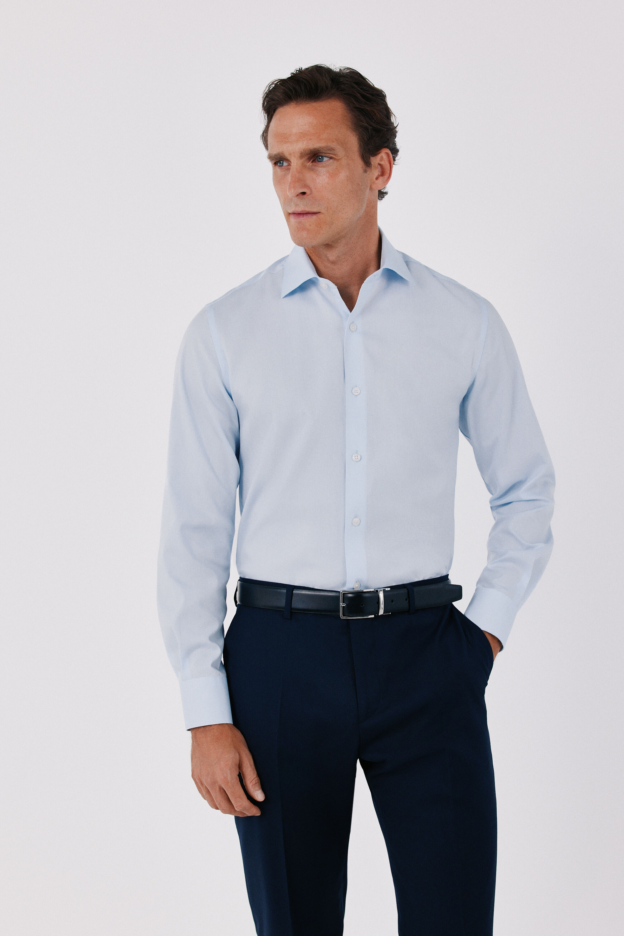 Cortefiel Plain easy-iron dress shirt