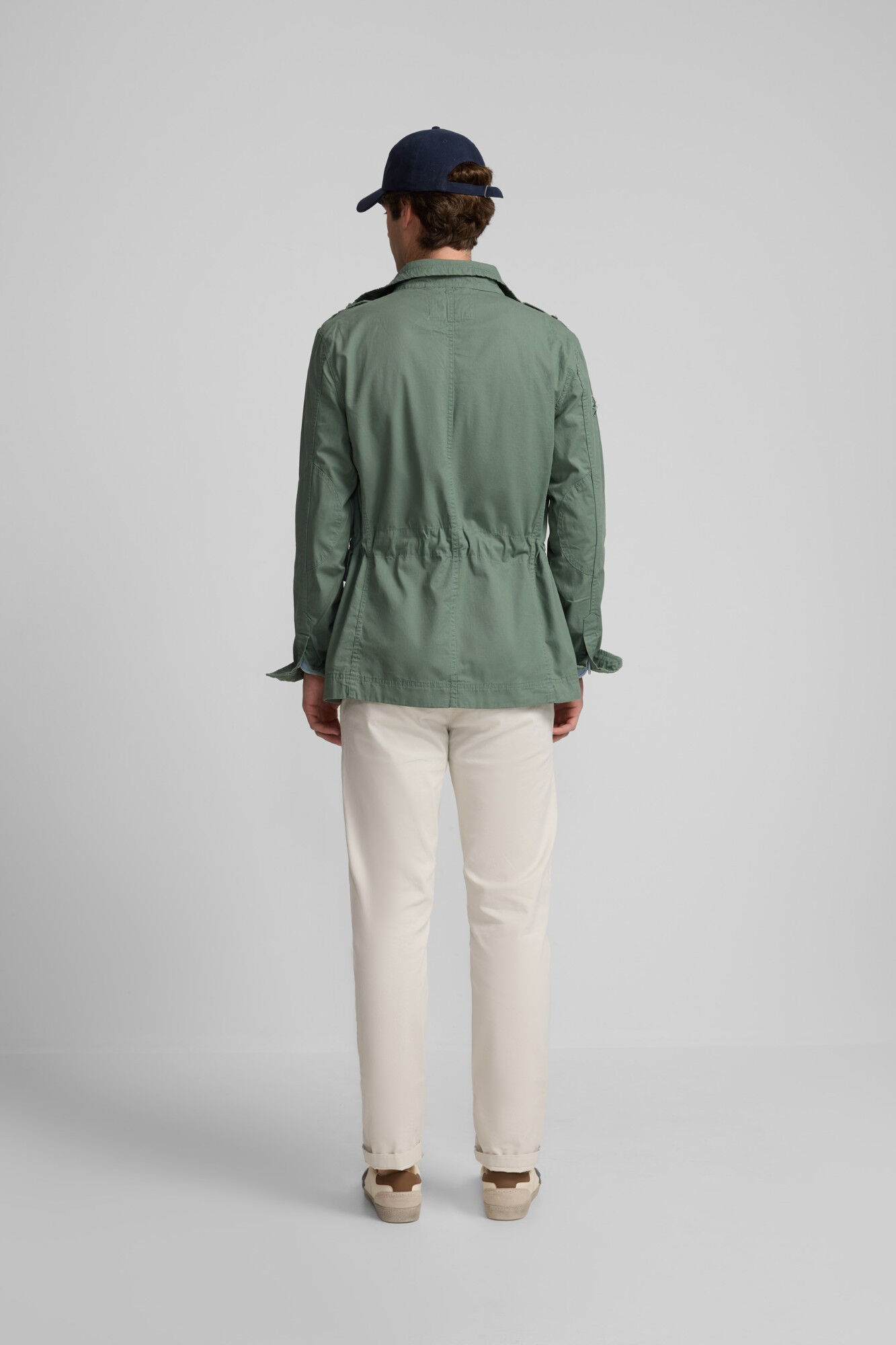 Silbon Military garment dye parka Green
