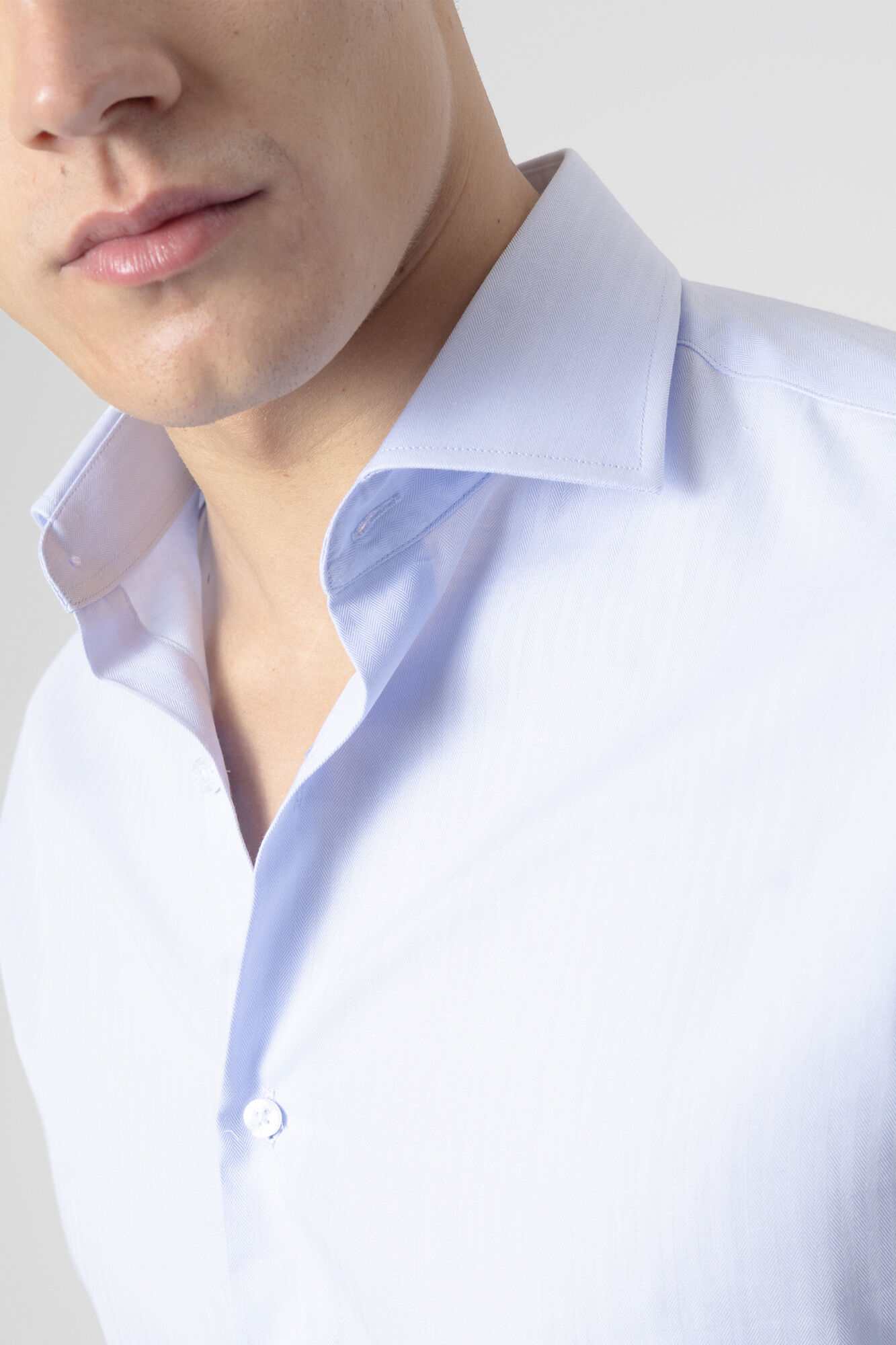 PuroEGO Camisa de vestir espiga