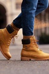 Panama Jack Bota de homem em pele napa Dourado