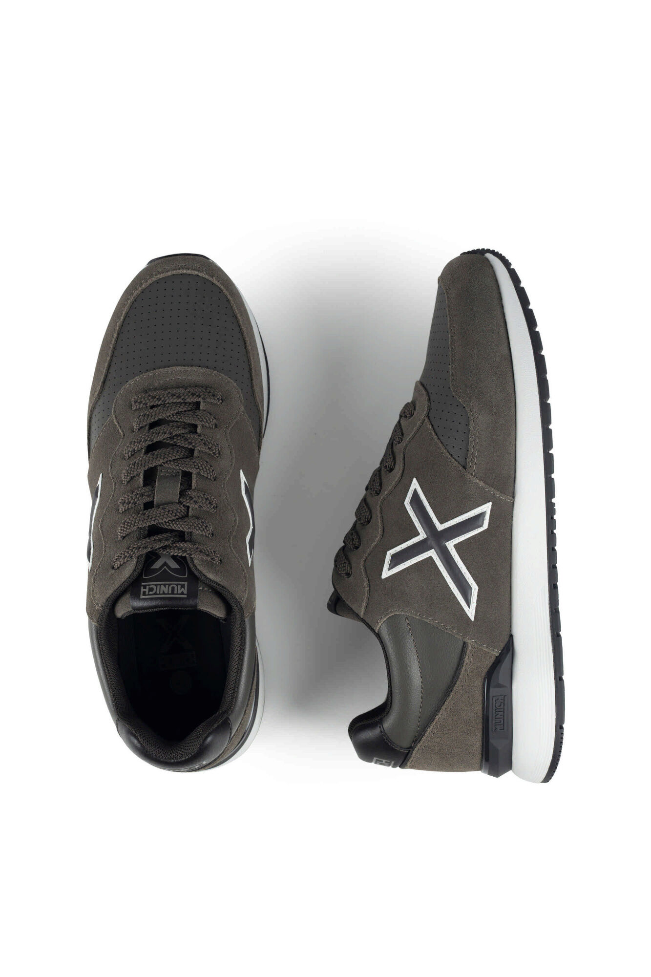 Munich Sapatilhas Dash Premium para homem Castanho