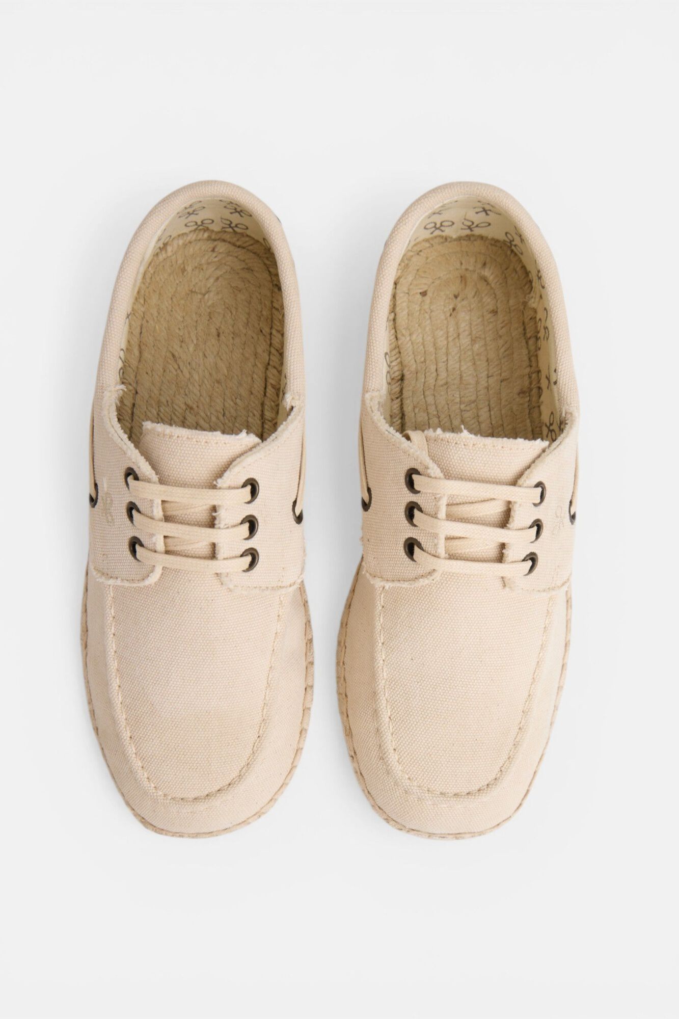 Silbon Nautical covered espadrille Beige