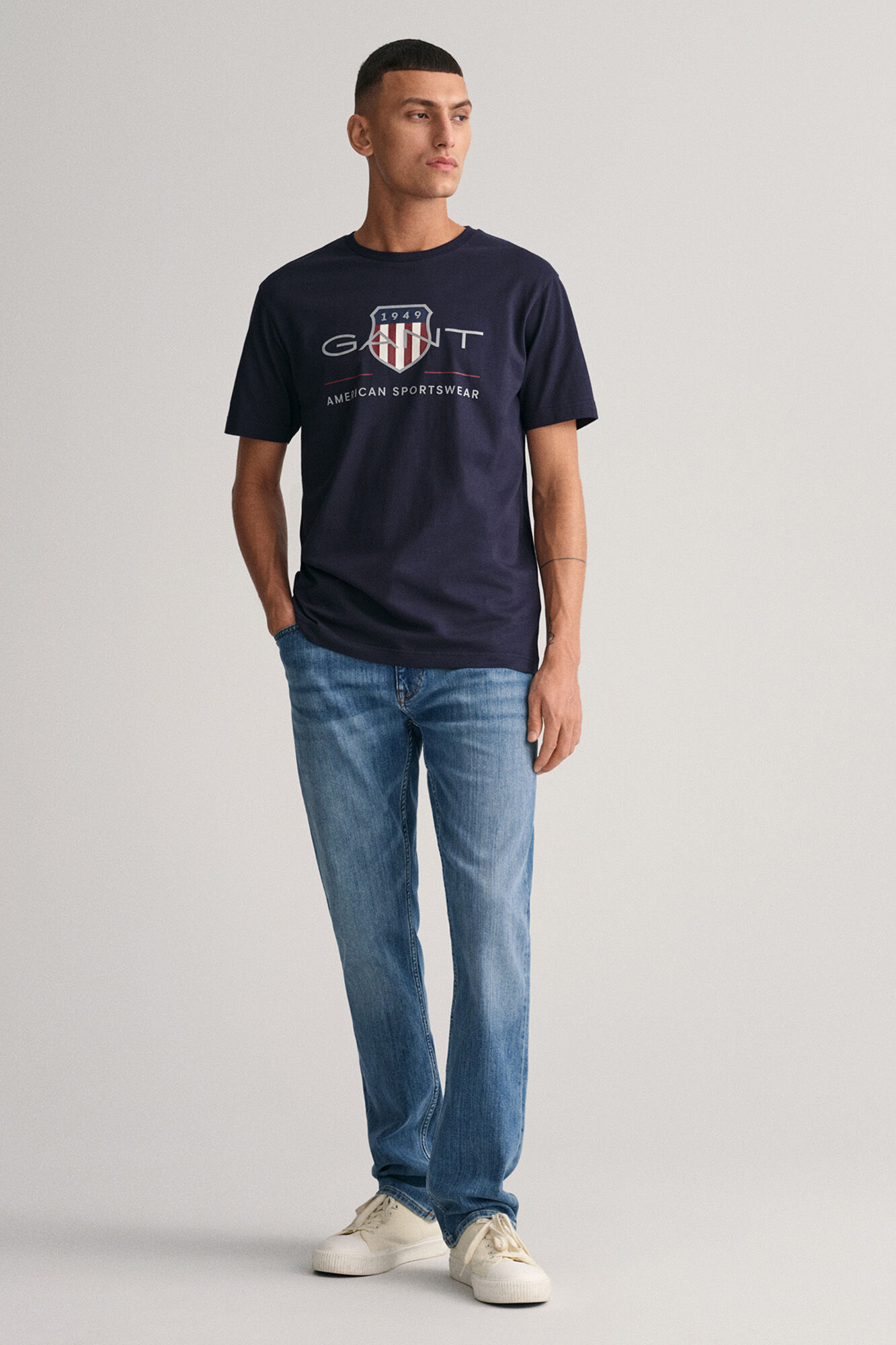 Gant Archive Shield T-shirt Navy