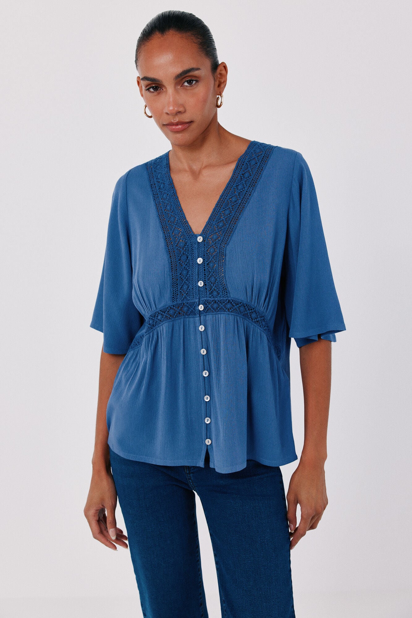 Cortefiel Lace blouse