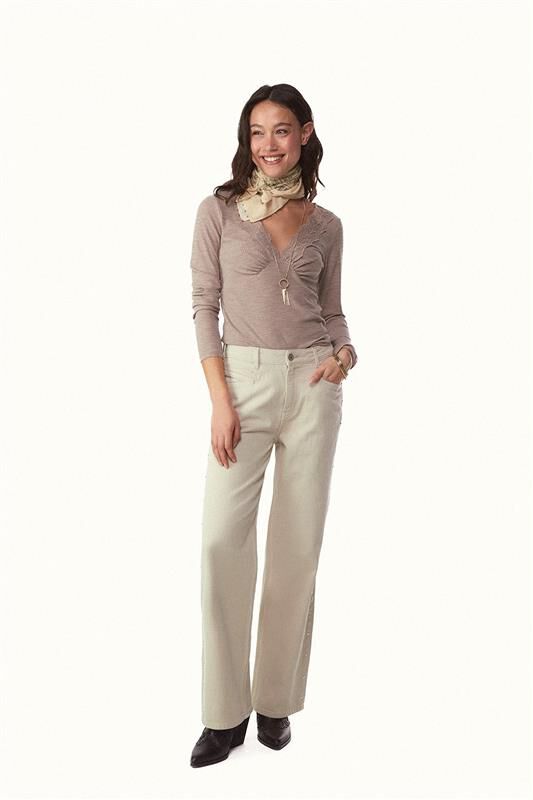 Slowlove Jeans com tachas