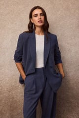 Slowlove Blazer oversized Gris oscuro