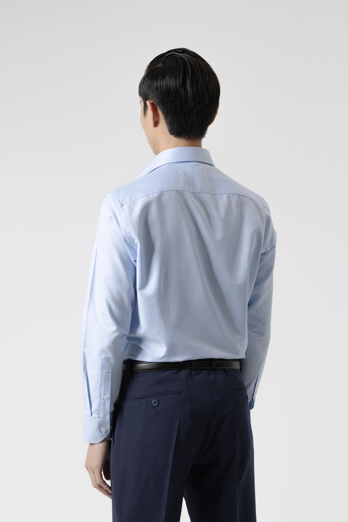 PuroEGO Twill dress shirt Blue