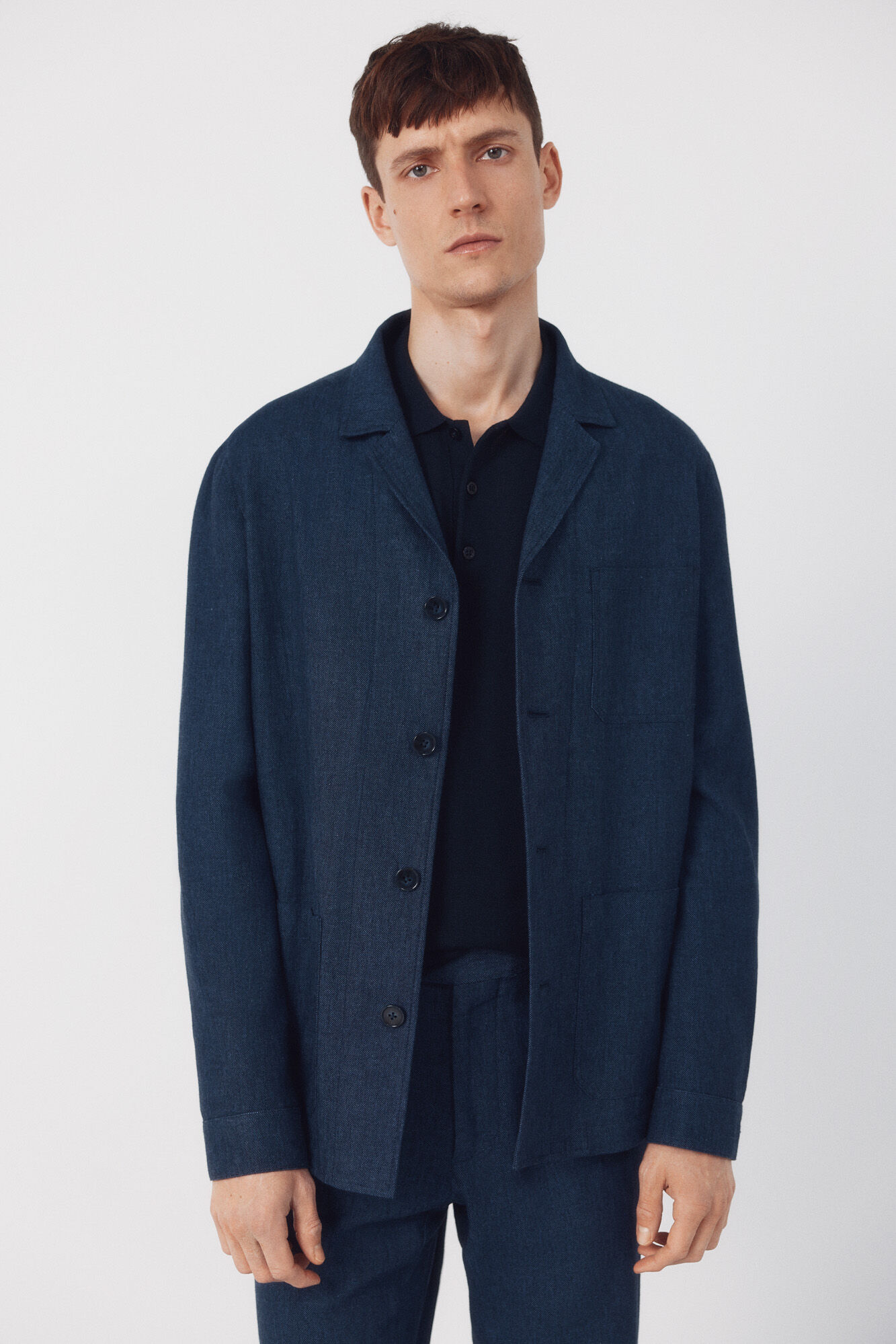 Cortefiel Linen blend blazer