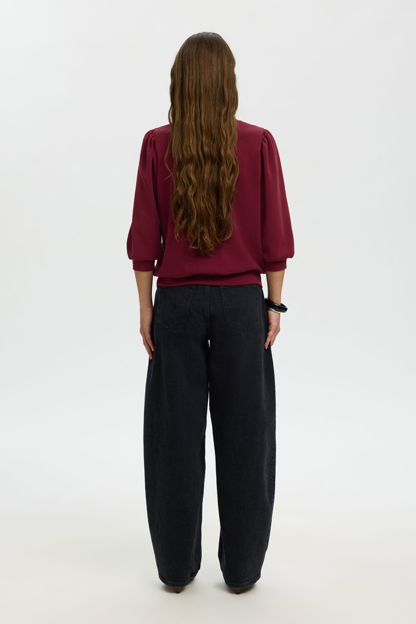 Selected Puffed sleeve top