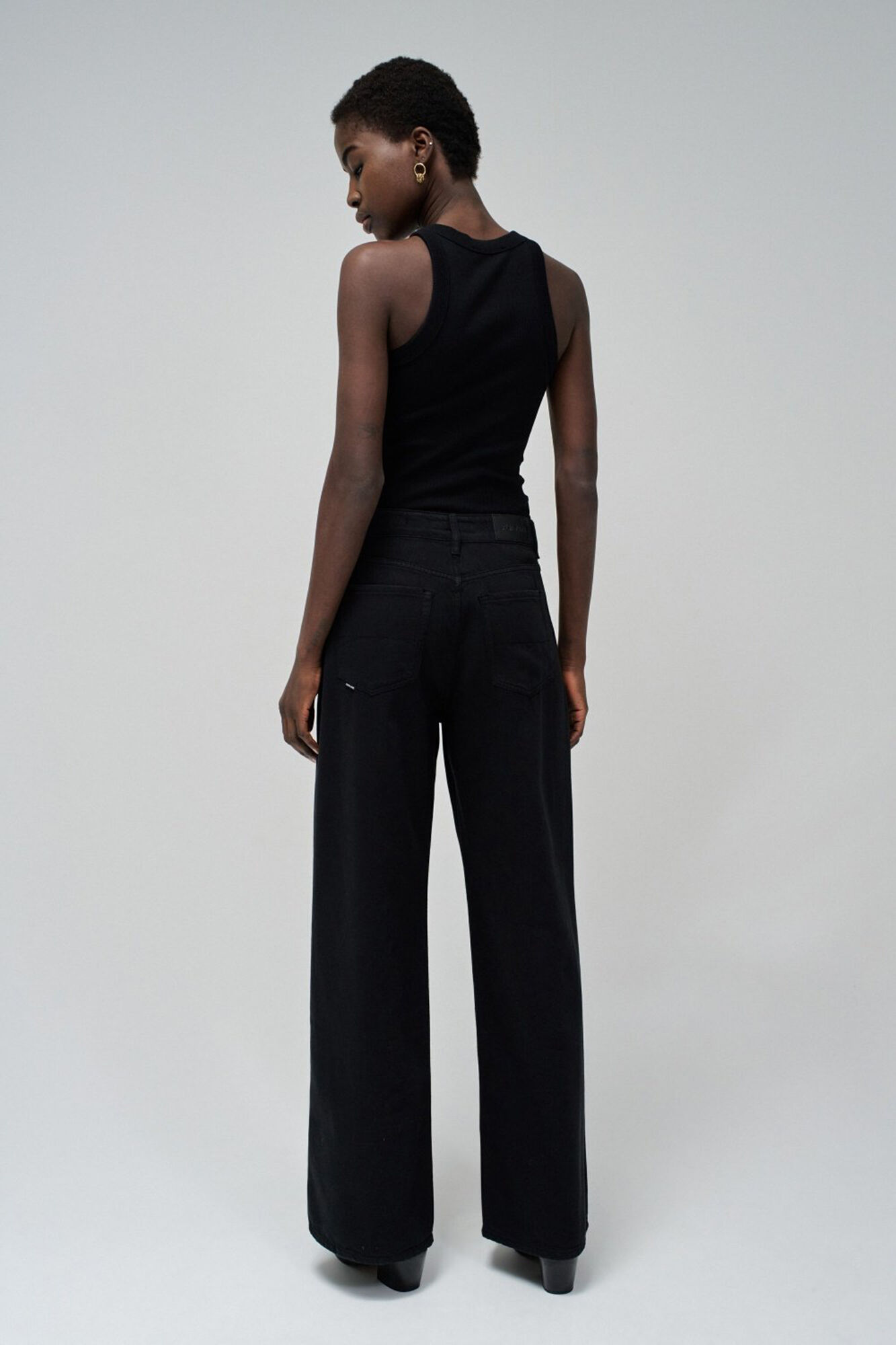 Salsa Jeans Jeans wide leg Preto