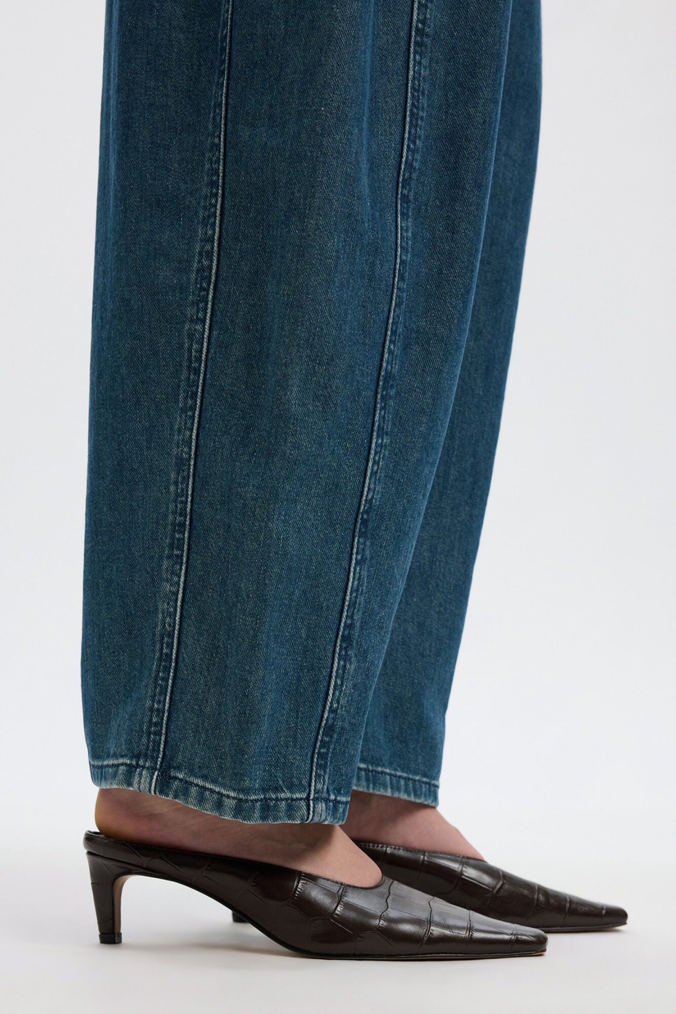 Selected Barrel Fit jeans Blue