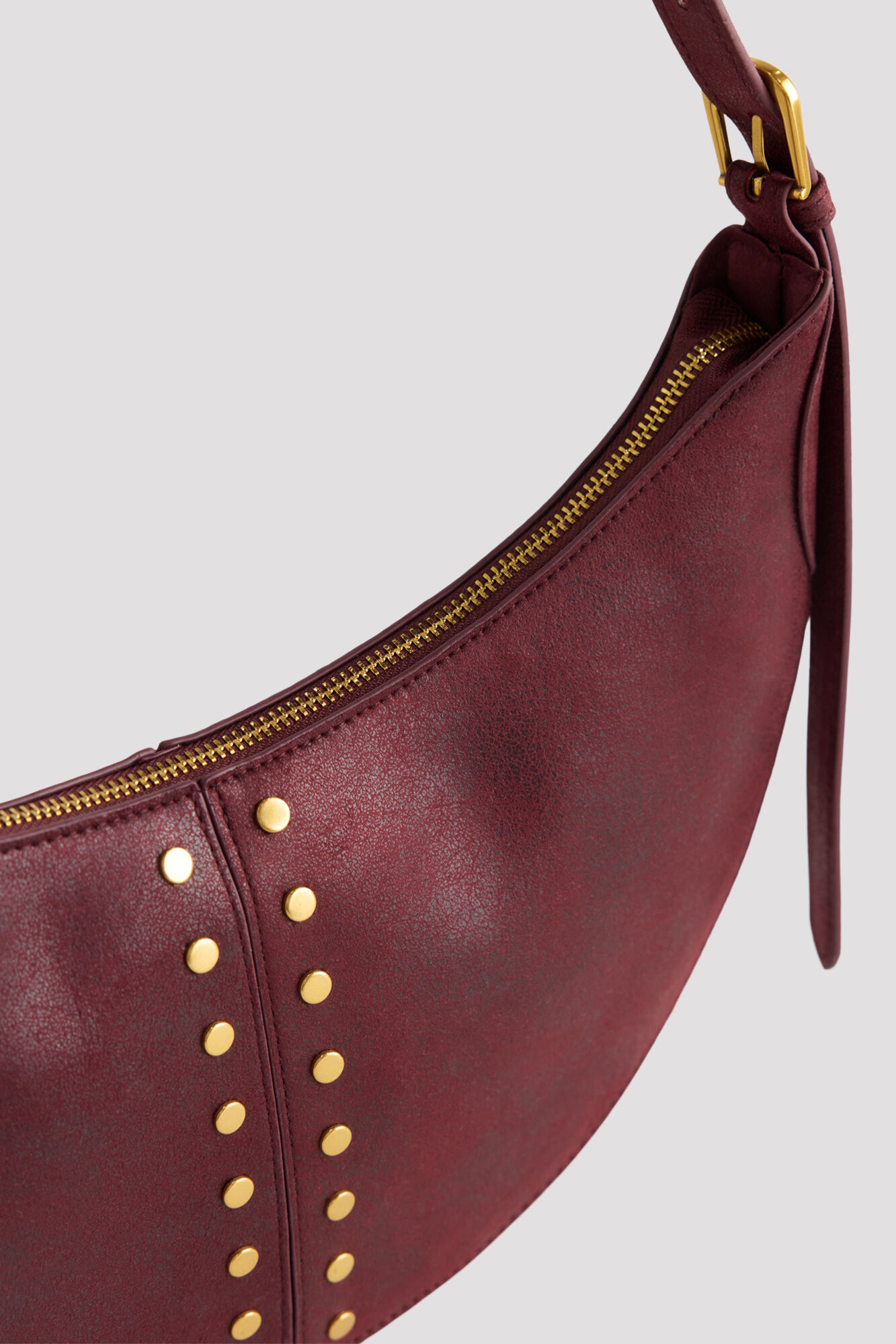 Cortefiel Crossbody bag with studs