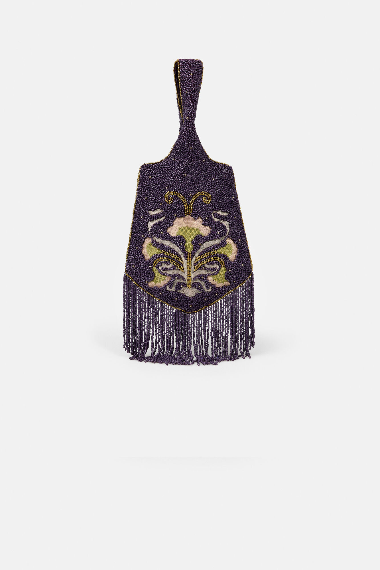 Hoss Intropia Nerea. Bolso Bordado con flecos