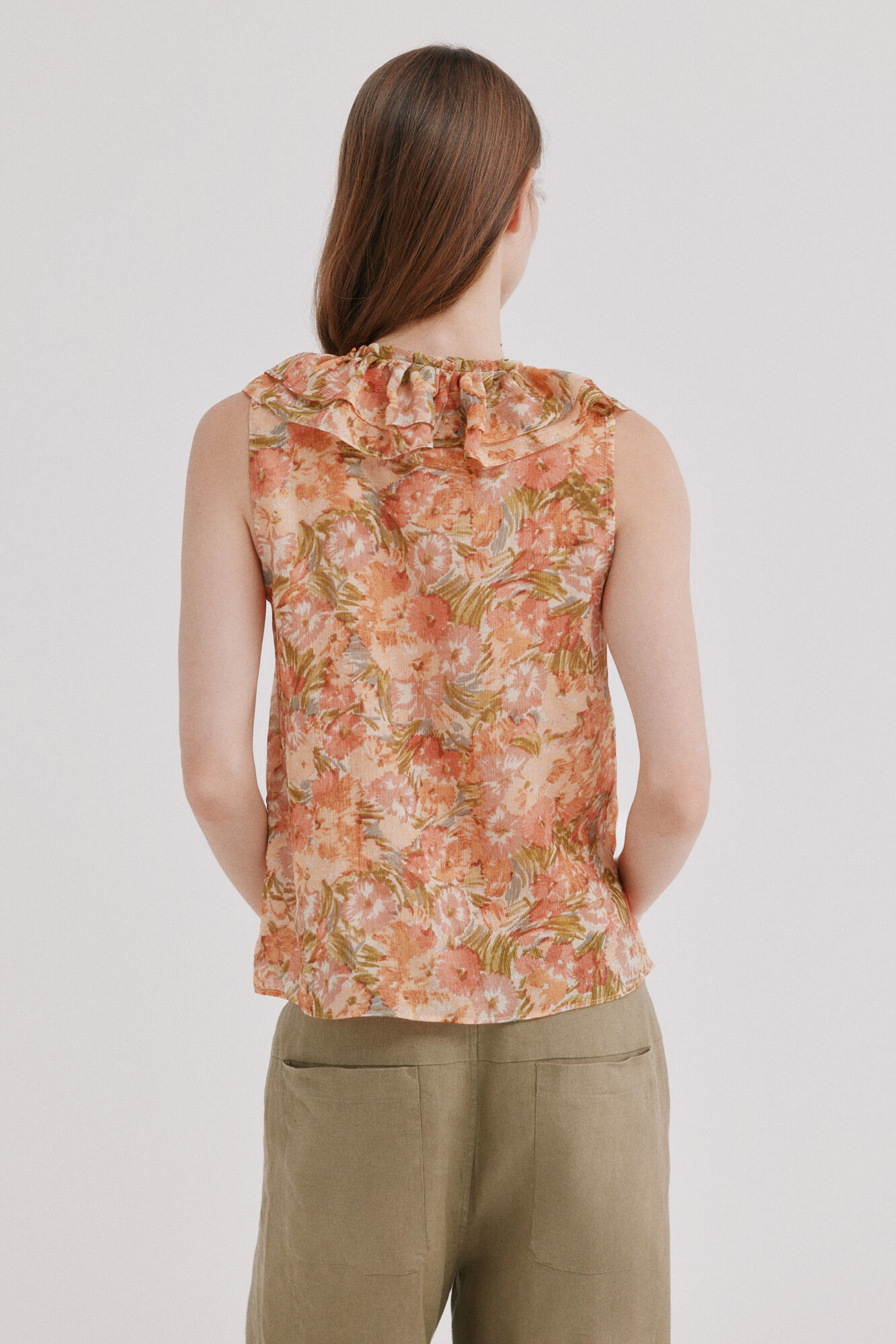 Hoss Intropia Clotilde. Top fluido Multicolorido