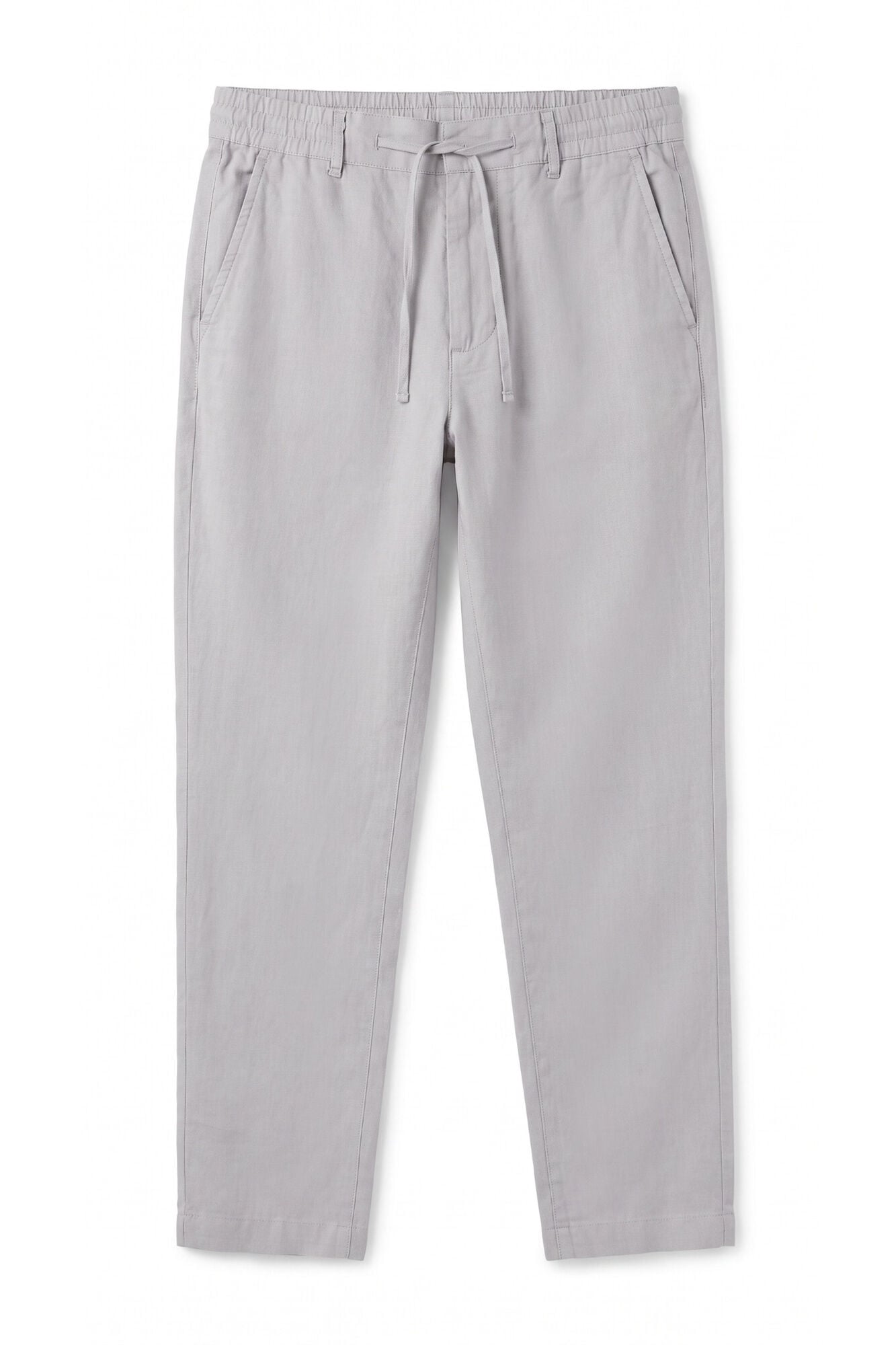 OOTO Light poplin regular chinos Grey