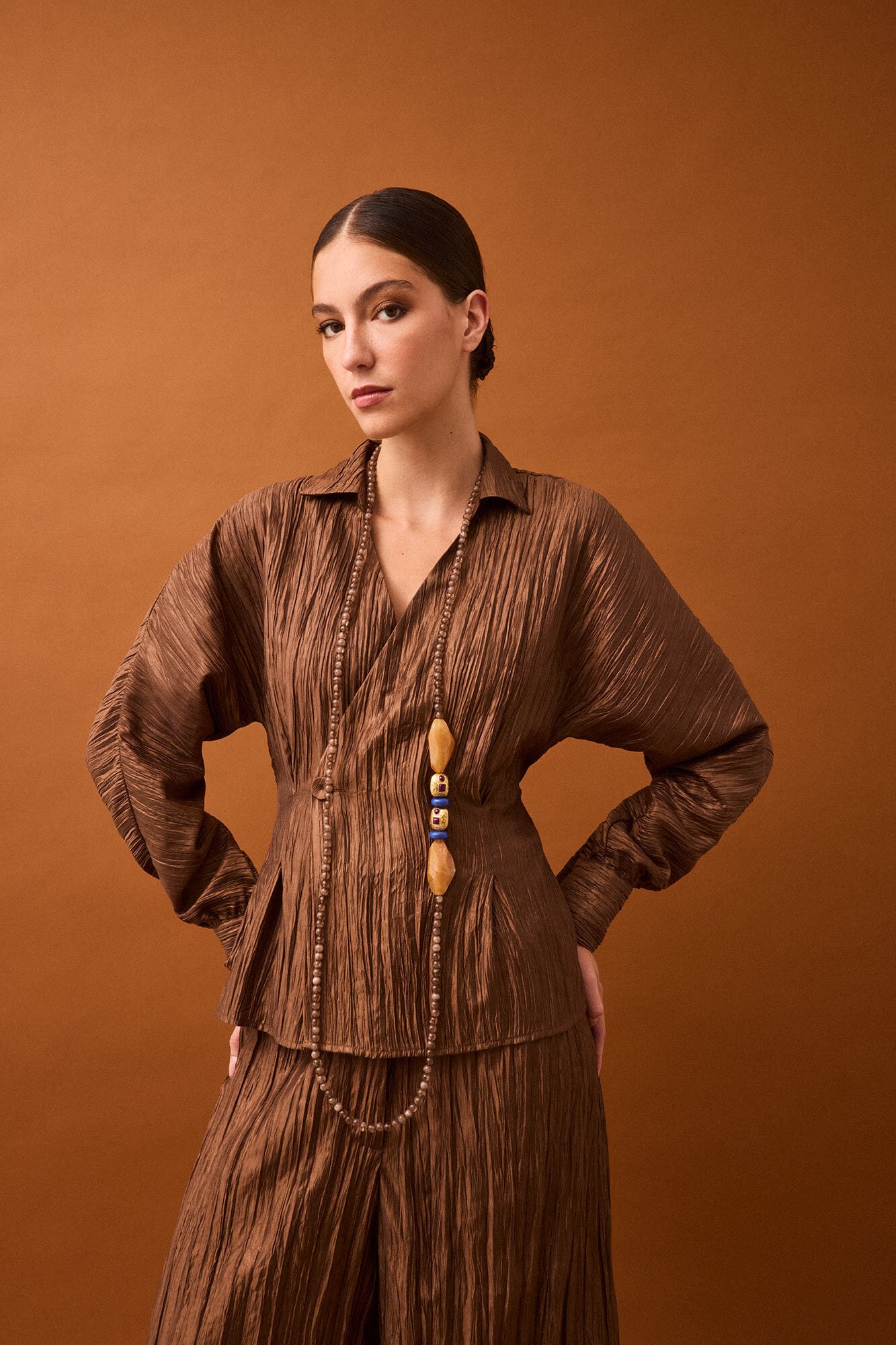 Pedro del Hierro Draped top