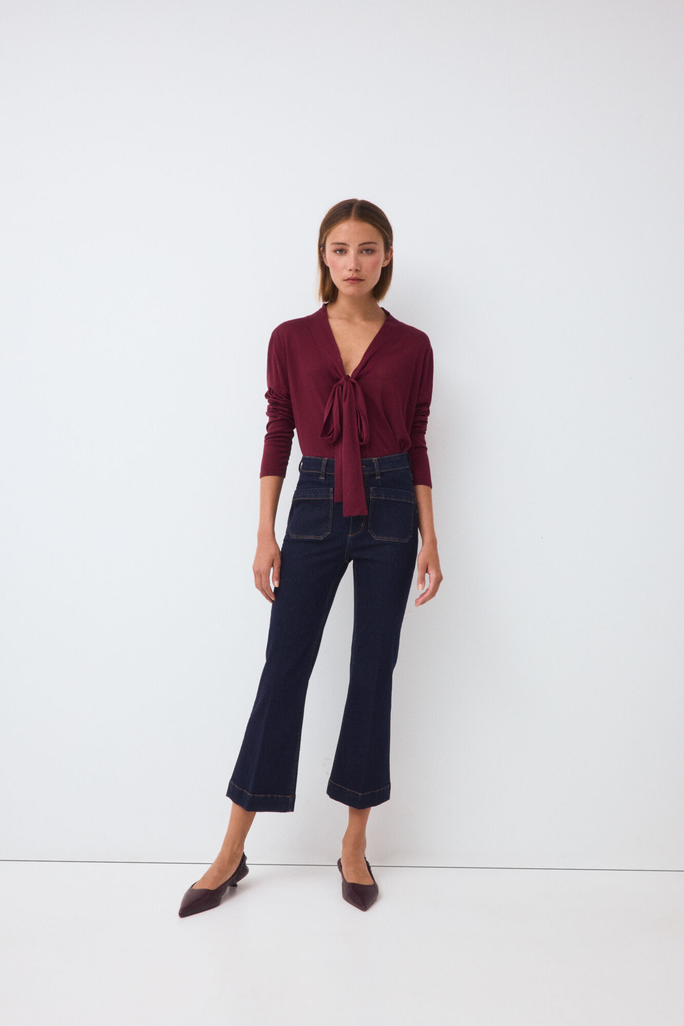 Pedro del Hierro Capri push up flare jeans