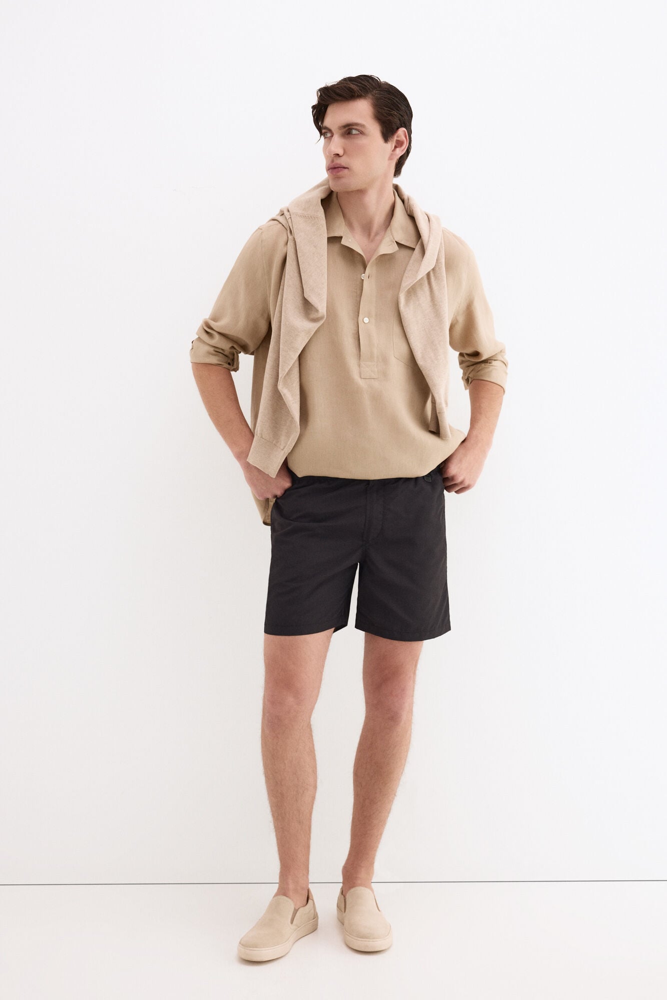 Pedro del Hierro Plain button fastening swimwear
