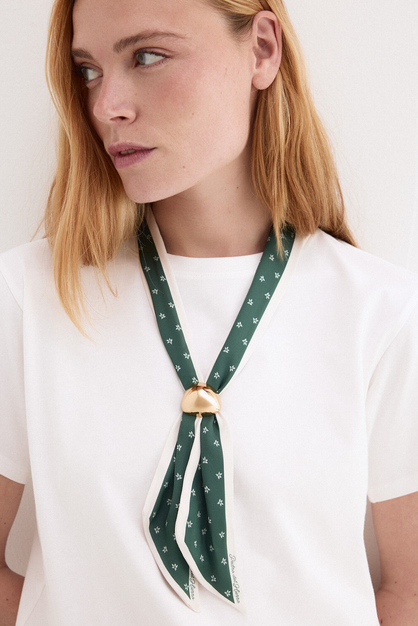 Pedro del Hierro T-shirt len&ccedil;o Branco