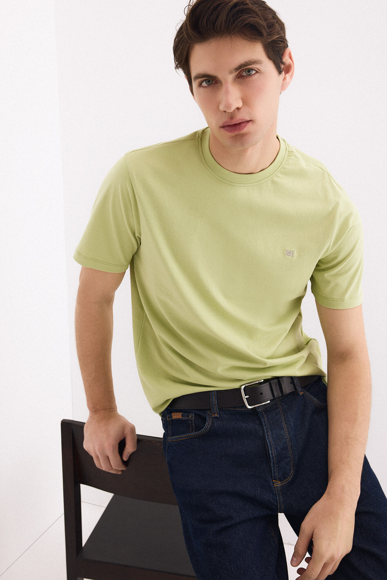 Pedro del Hierro Basic logo T-shirt
