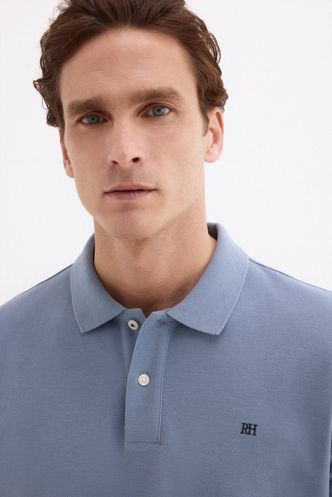 Pedro del Hierro Piqu&eacute; basic polo shirt
