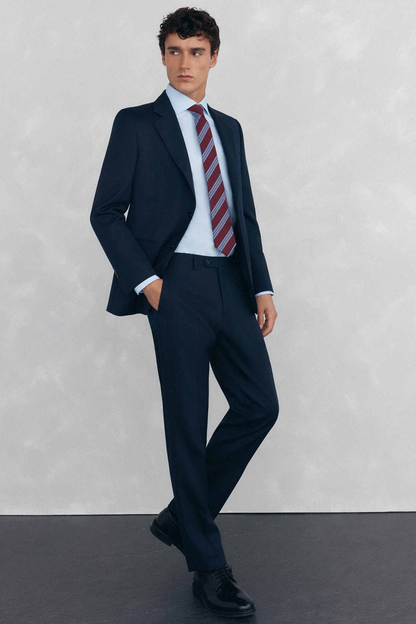 Pedro del Hierro Camisa vestir lisa non iron + antimanchas