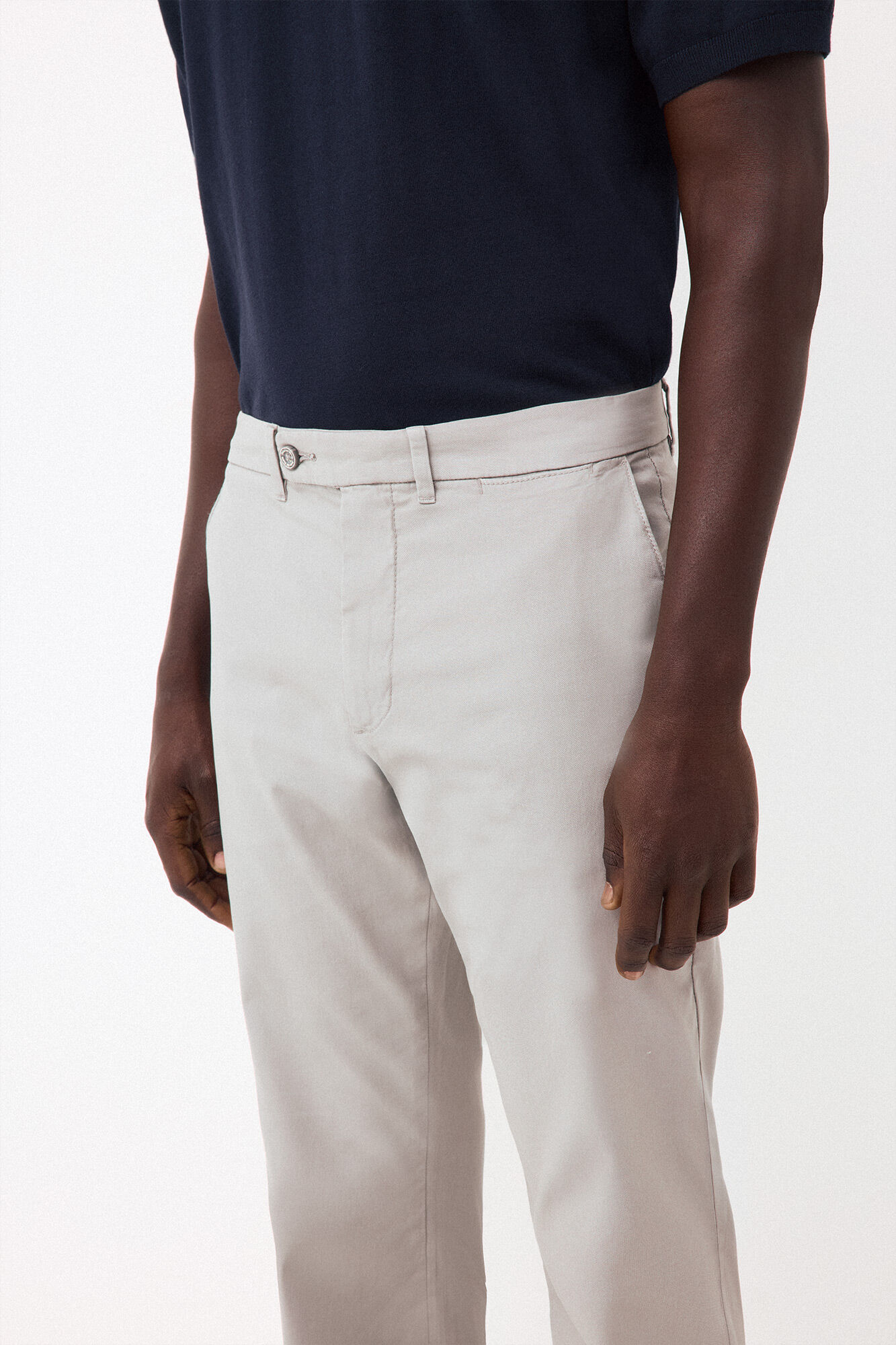 Pedro del Hierro Lightweight structure slim chinos