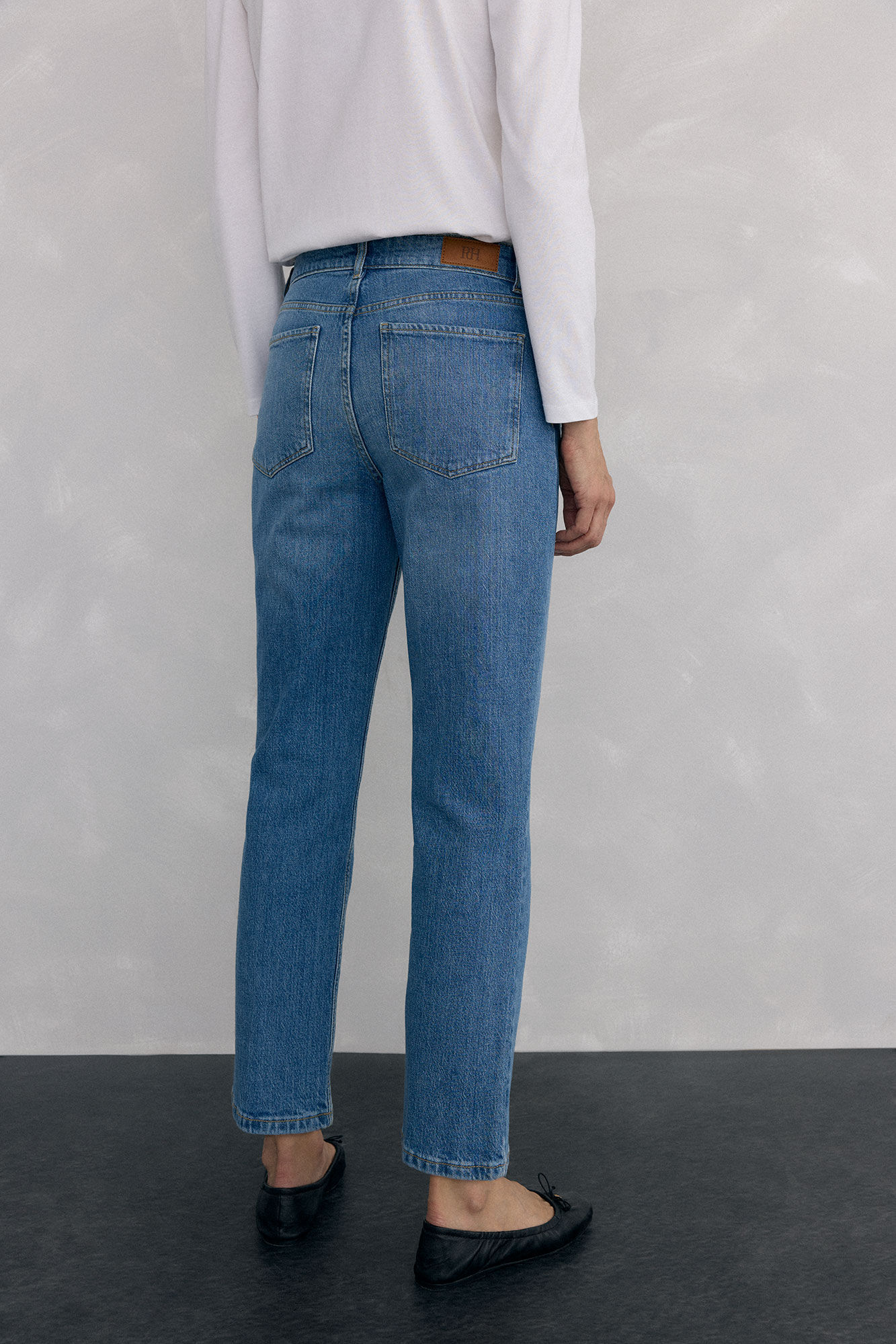 Pedro del Hierro Jeans straight basic Blue