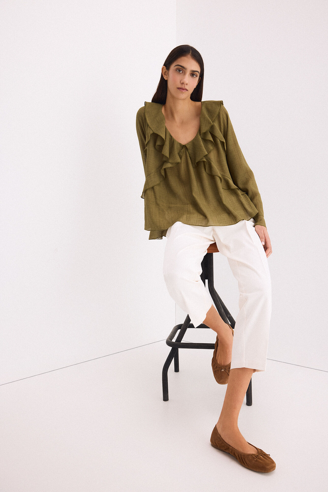 Pedro del Hierro Pleated trousers