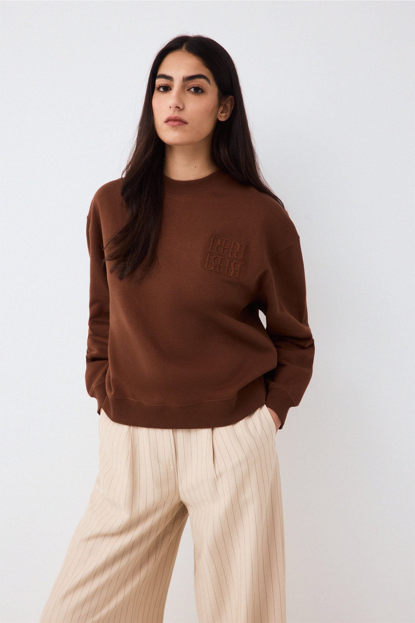 Pedro del Hierro Sweatshirt com logo