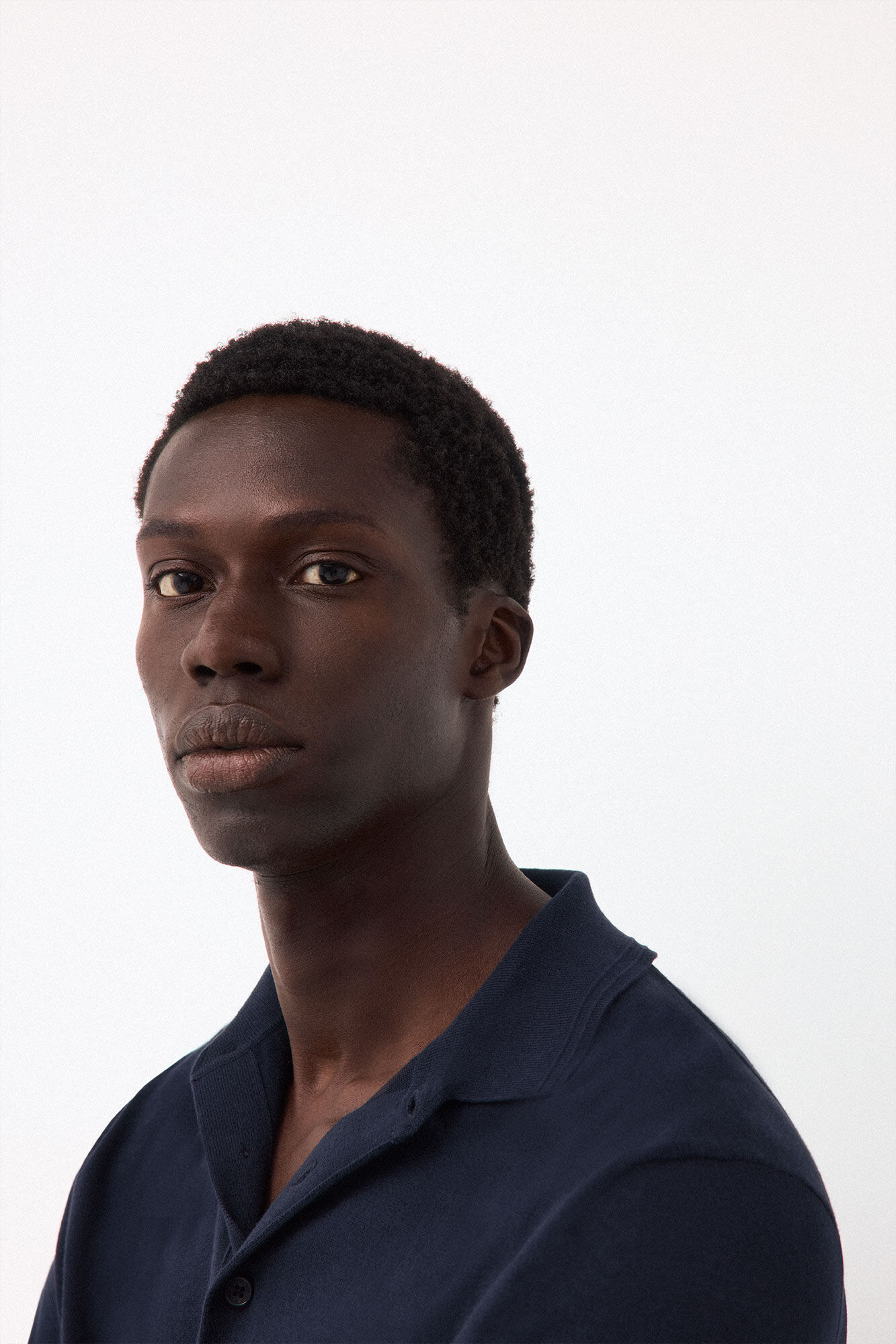 Pedro del Hierro Cotton premium knit polo shirt