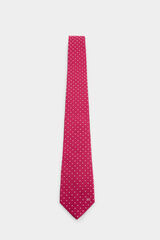Pedro del Hierro Gravata em seda natural Rosa