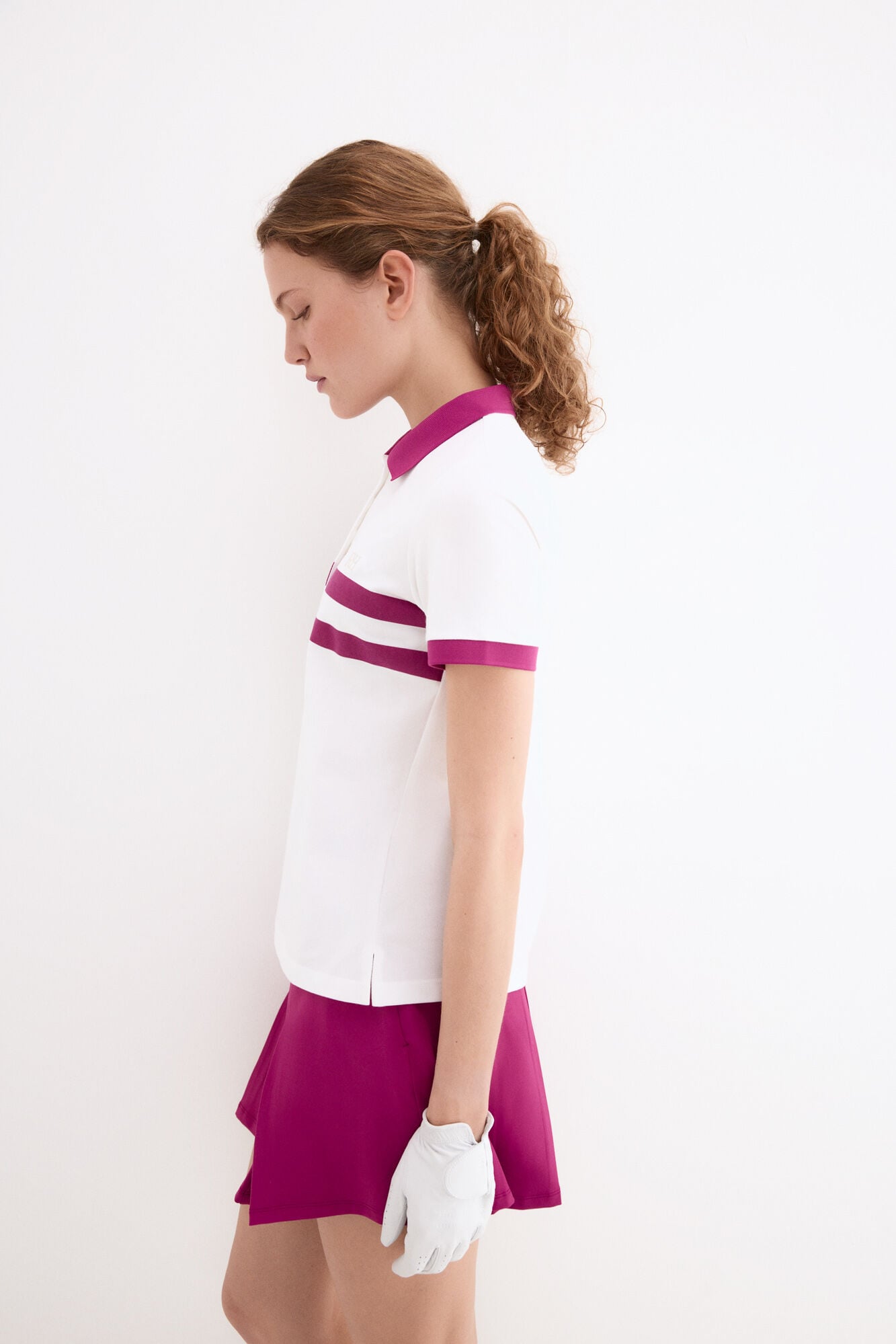 Pedro del Hierro Short sleeve polo shirt White