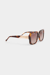 Pedro del Hierro Tortoiseshell maxi sunglasses Brown