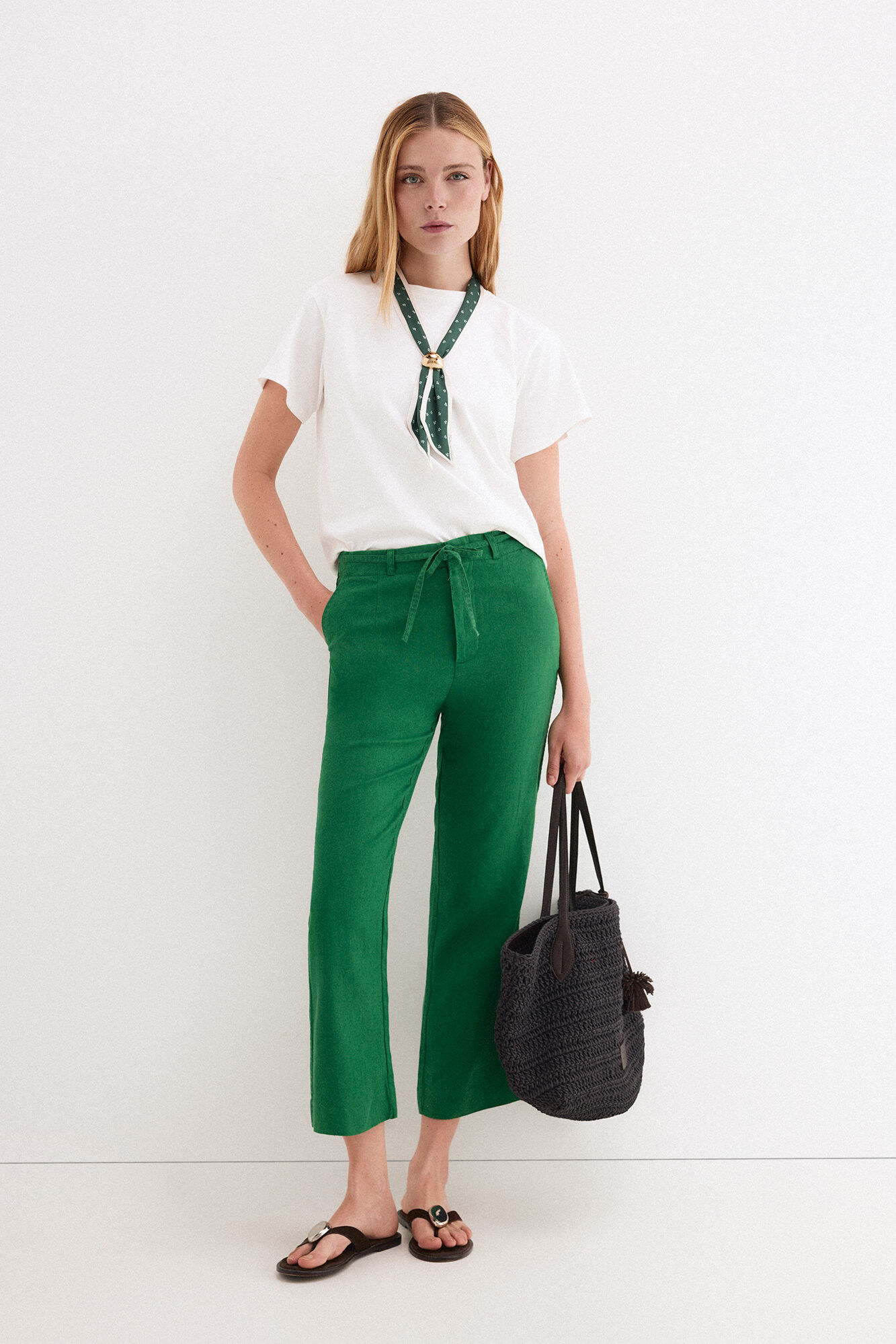 Pedro del Hierro T-shirt len&ccedil;o Branco
