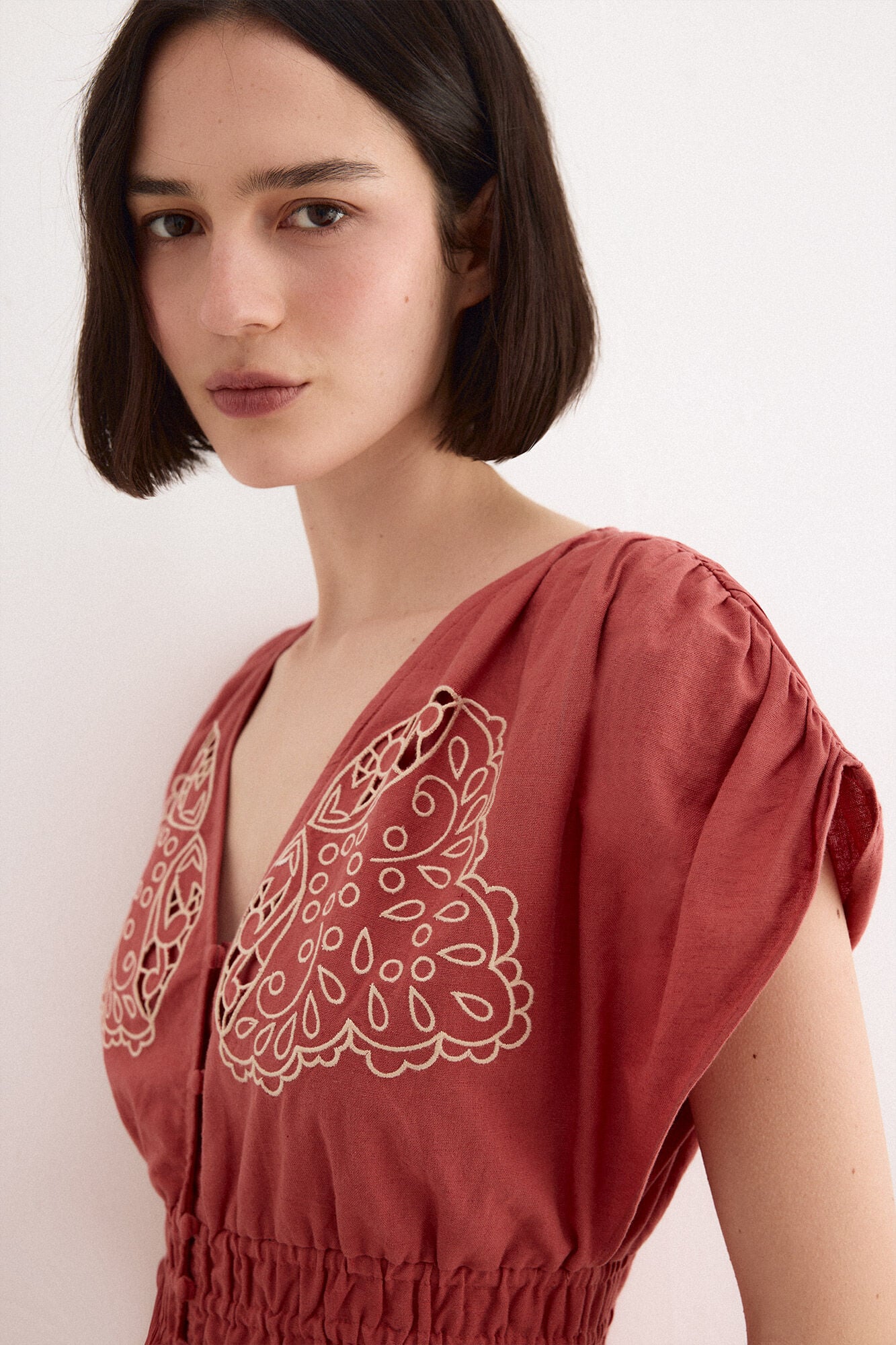 TFP by Tamara Falc&oacute; Embroidered dress